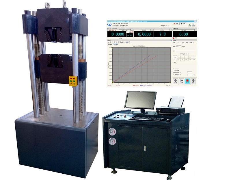 伺服控制液压万能试验机WY-1000GS